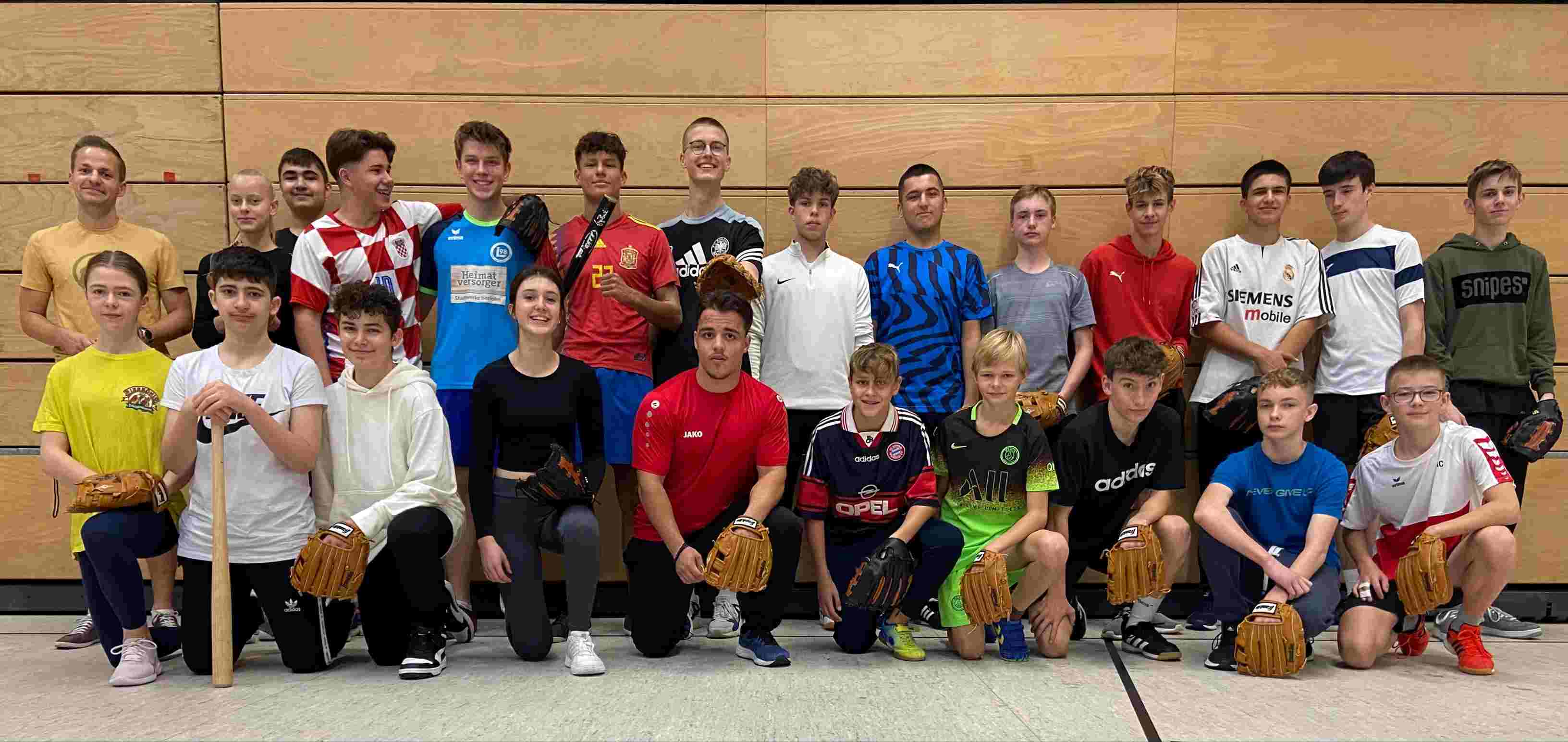 Baseball Gruppenbild