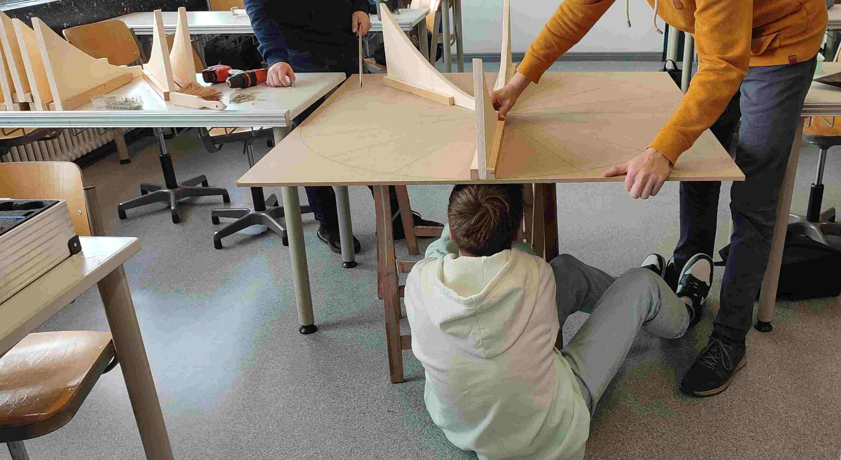 Solarkocher in Produktion