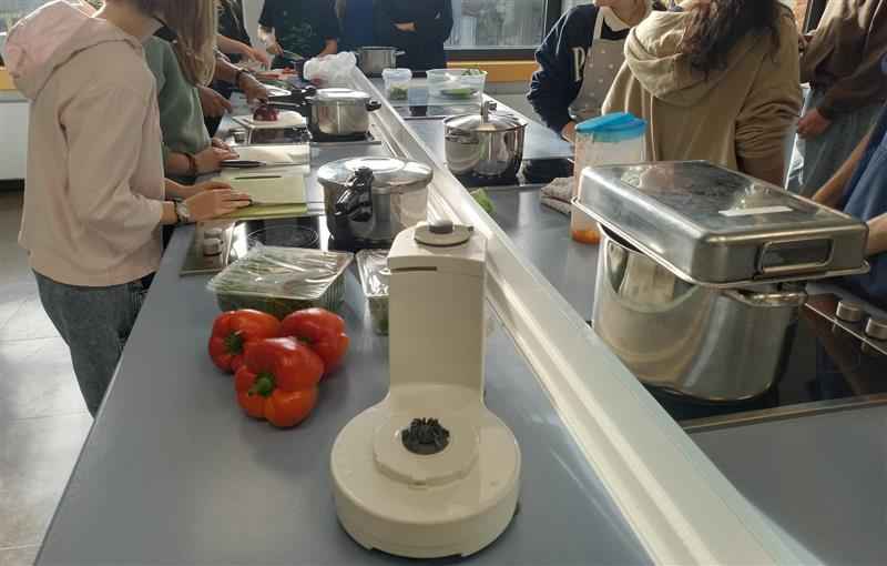 Küche der Hauptschule